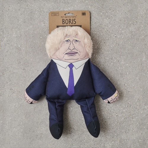 Boris Johnson Parody Dog Toy