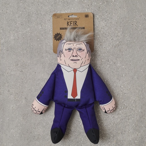 Keir Starmer Parody Dog Toy