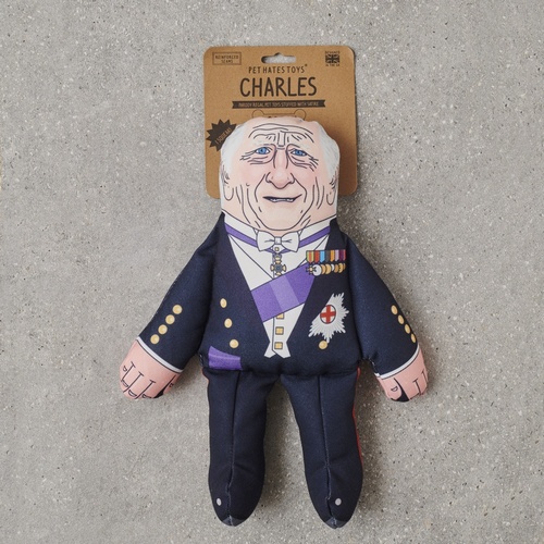 King Charles Parody Dog Toy