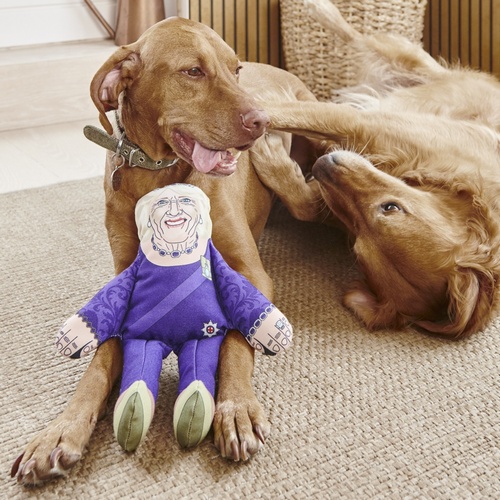 Camilla, Queen Consort Parody Dog Toy