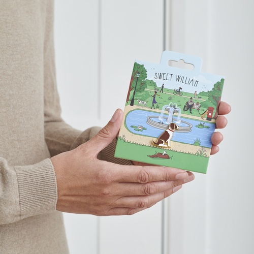 Springer Spaniel (Liver & White) Dog Pin