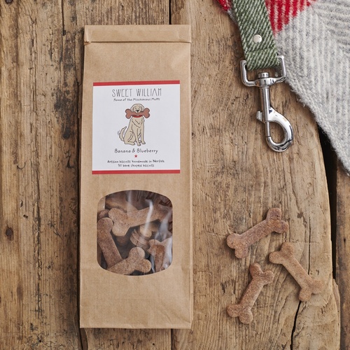 Banana & Blueberry Dog Treats