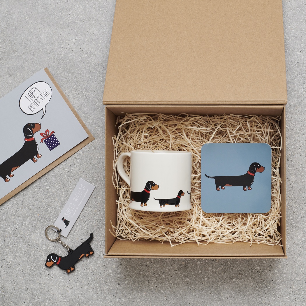 Personalised Dachshund Father's Day Hamper