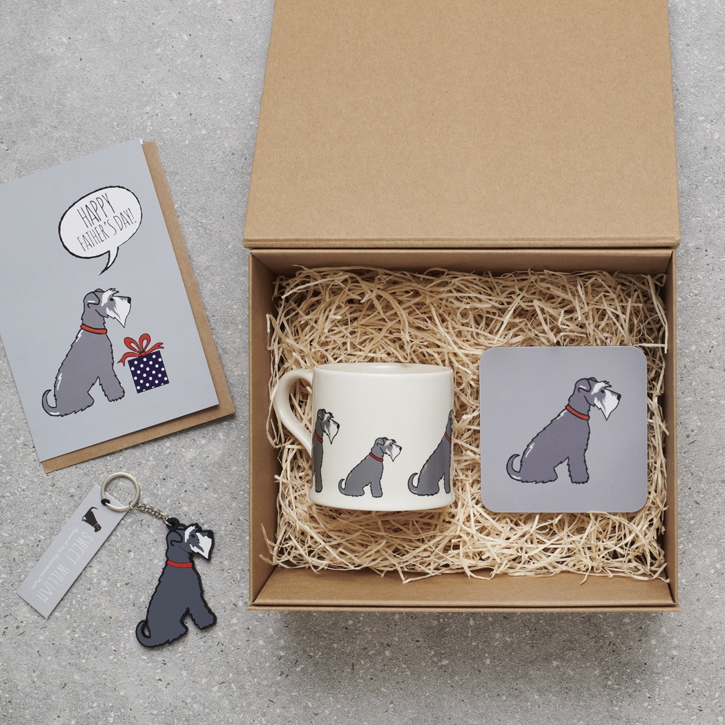 PERSONALISED SCHNAUZER FATHER'S DAY HAMPER