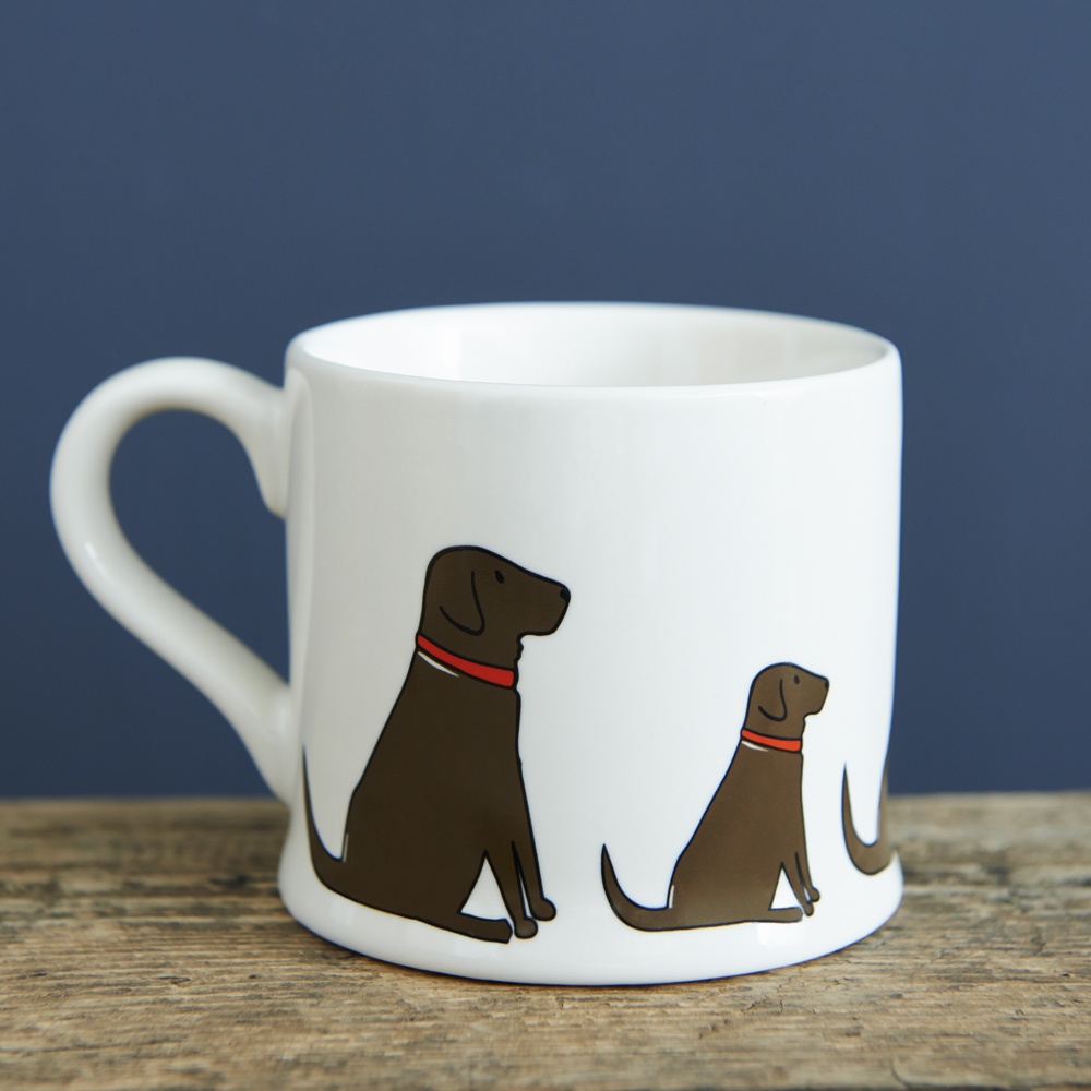 PERSONALISED CHOCOLATE LABRADOR FATHER'S DAY HAMPER