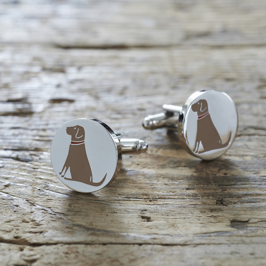 LUXURY PERSONALISED CHOCOLATE LABRADOR FATHER'S DAY HAMPER