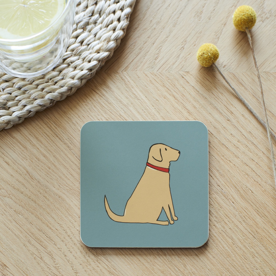 PERSONALISED YELLOW LABRADOR FATHER'S DAY HAMPER