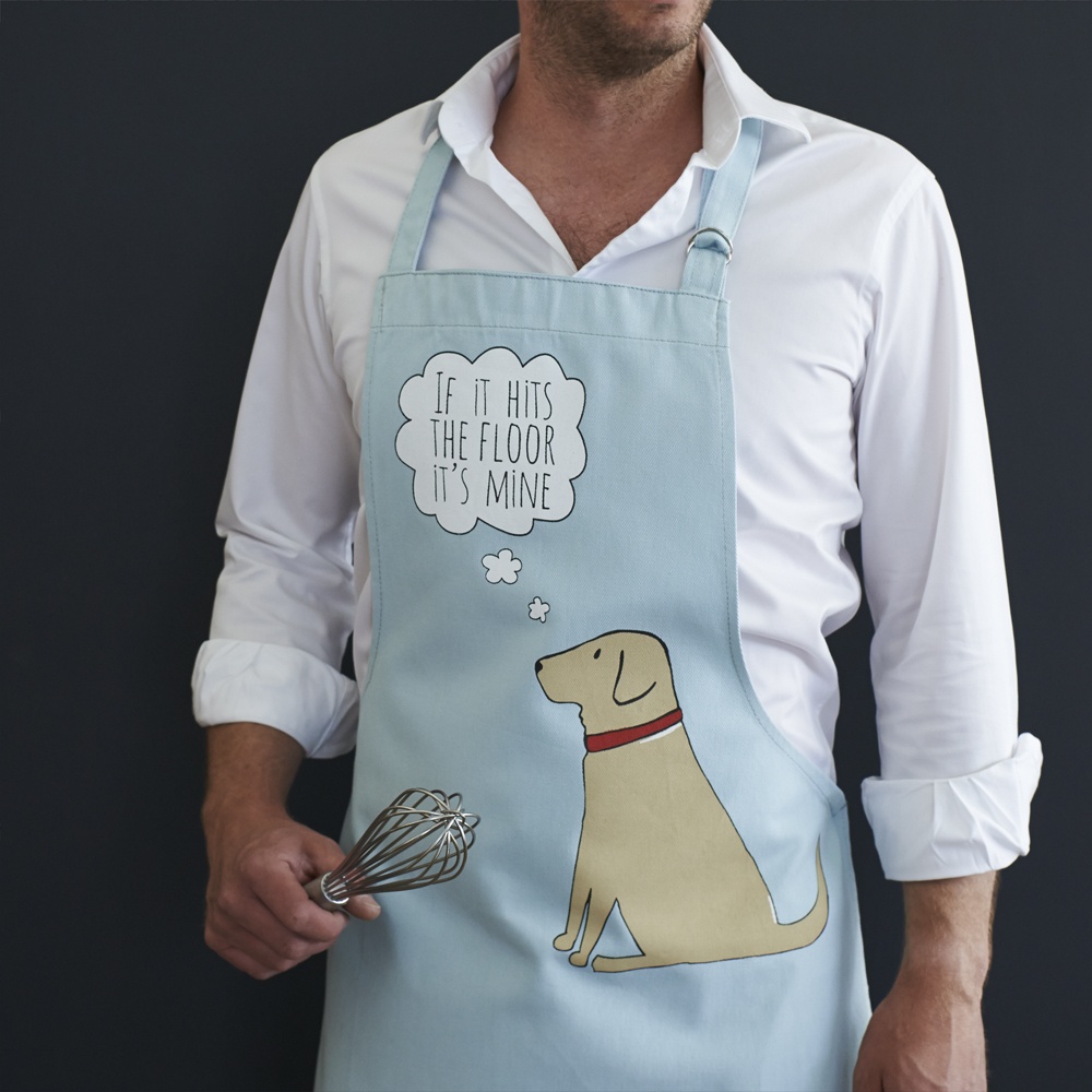 LUXURY PERSONALISED YELLOW LABRADOR FATHER'S DAY HAMPER