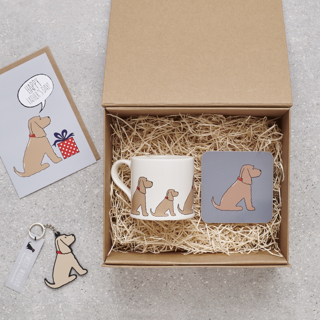 PERSONALISED COCKER SPANIEL FATHER'S DAY HAMPER