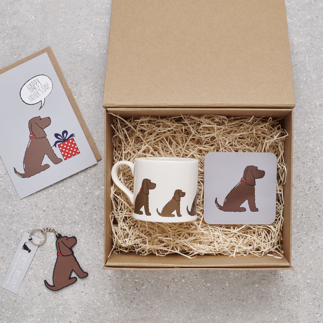PERSONALISED COCKER SPANIEL FATHER'S DAY HAMPER