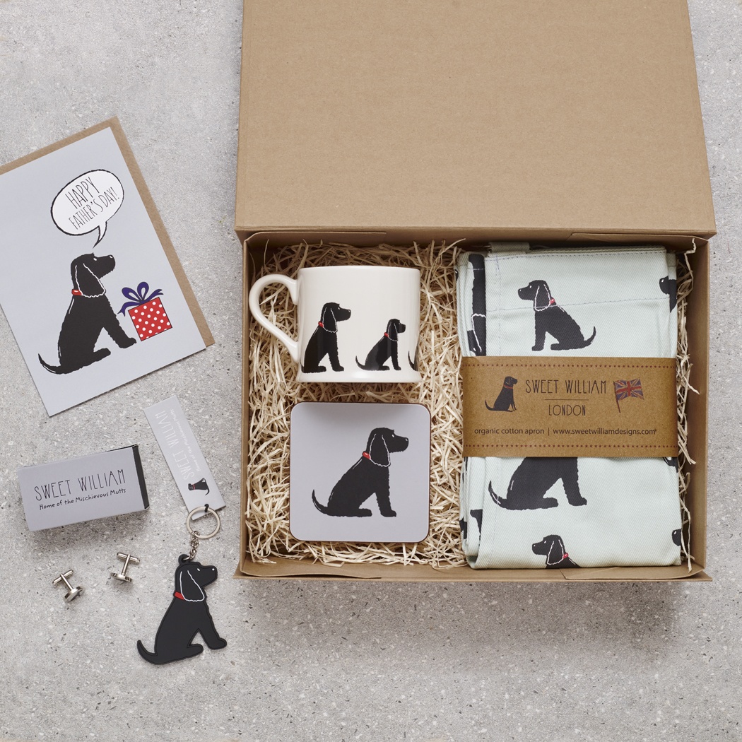 LUXURY PERSONALISED COCKER SPANIEL FATHER'S DAY HAMPER
