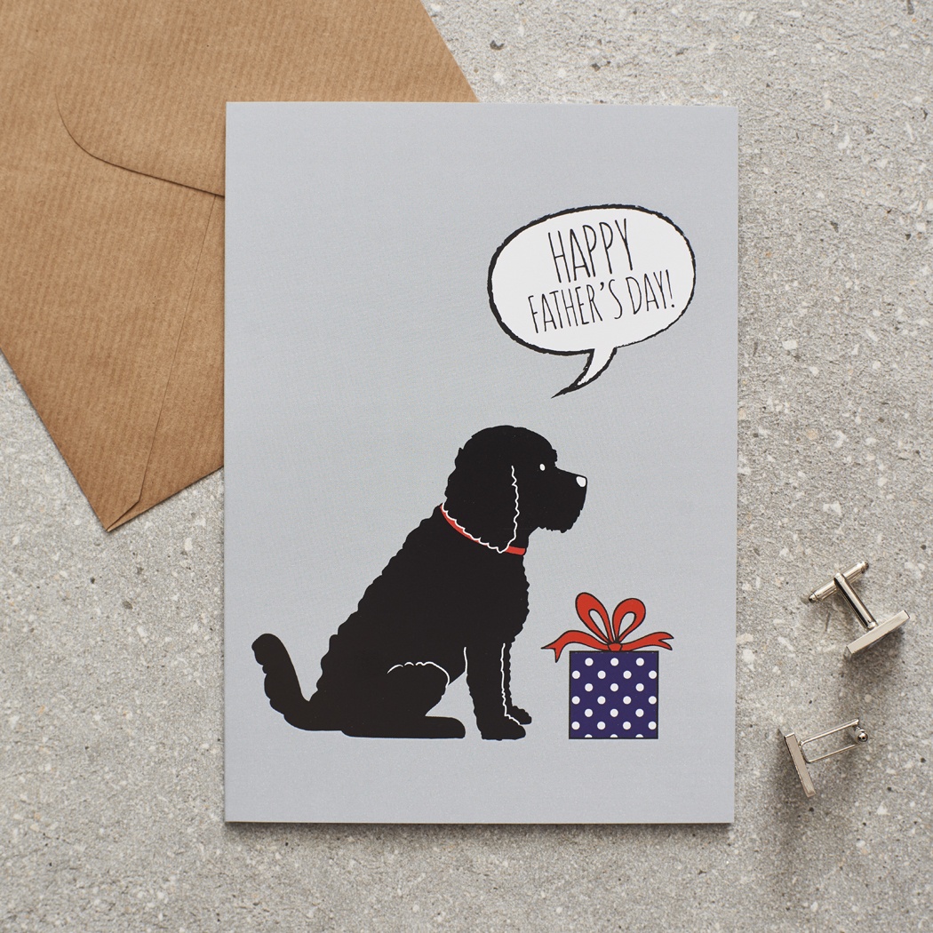 LUXURY PERSONALISED COCKAPOO / LABRADOODLE FATHER'S DAY HAMPER