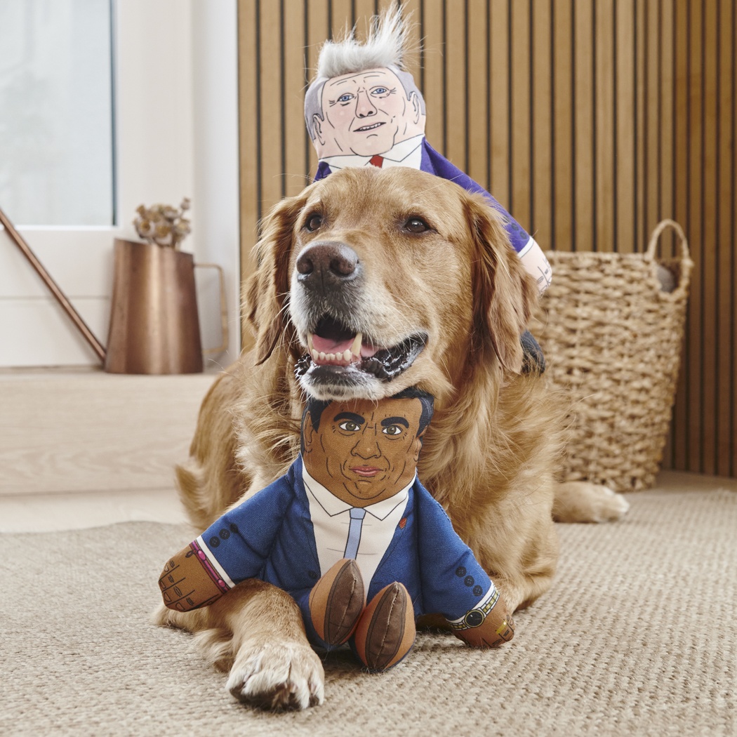 Keir Starmer Parody Dog Toy