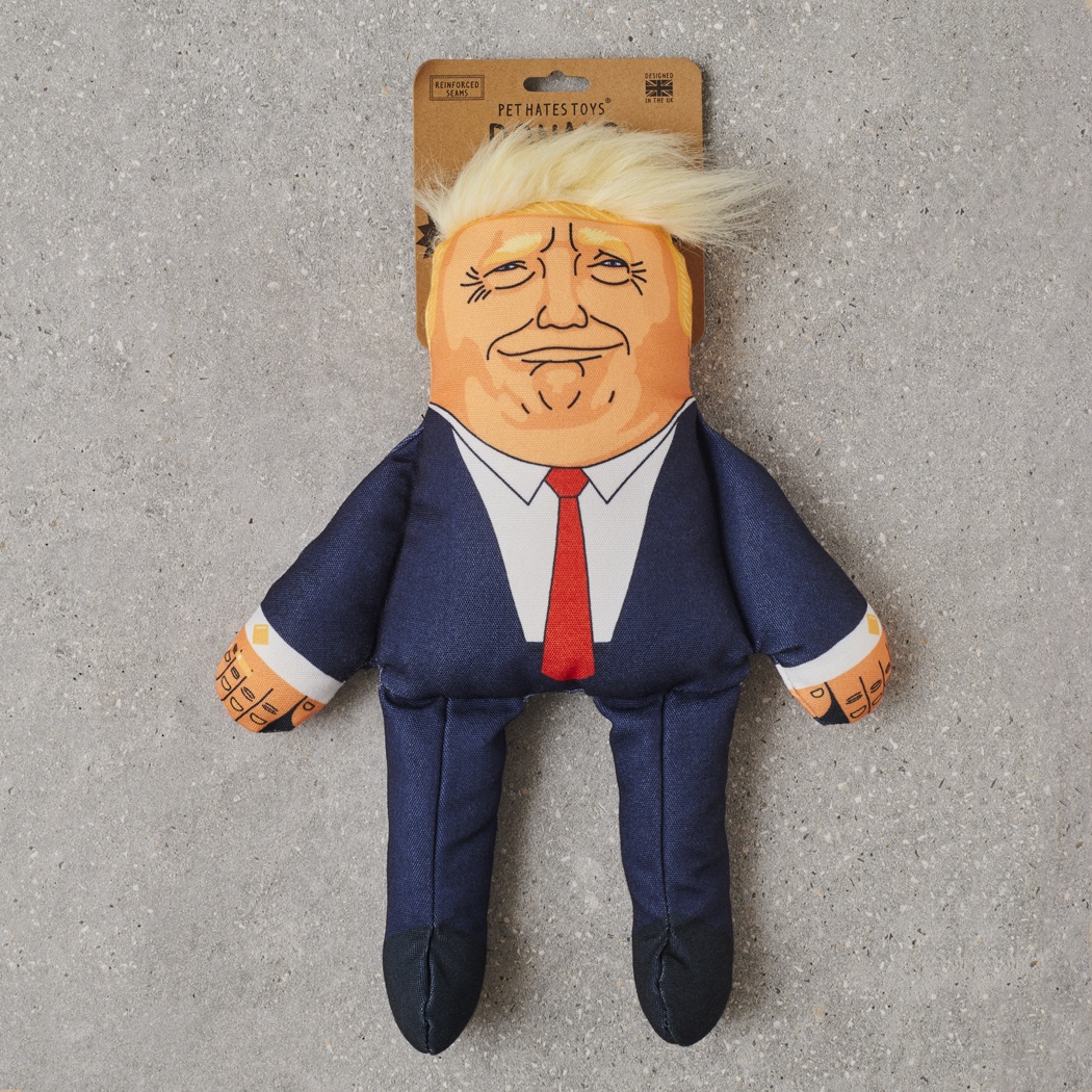 Donald Trump Parody Dog Toy