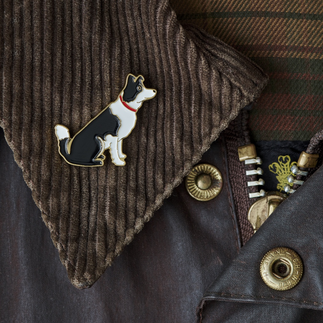 Border Collie Dog Pin