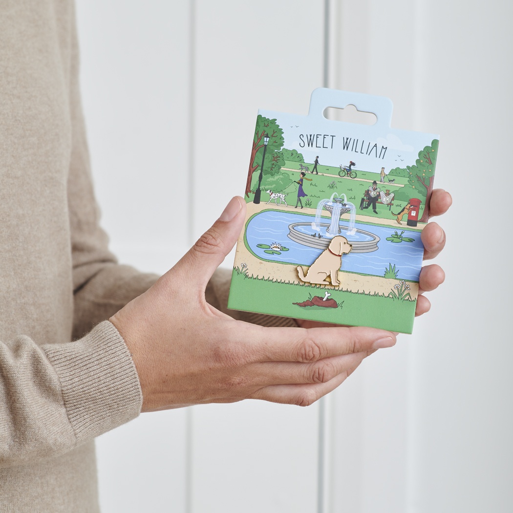 Cockapoo / Labradoodle (Apricot) Dog Pin Cockapoo / Labradoodle (Apricot) Dog Pin