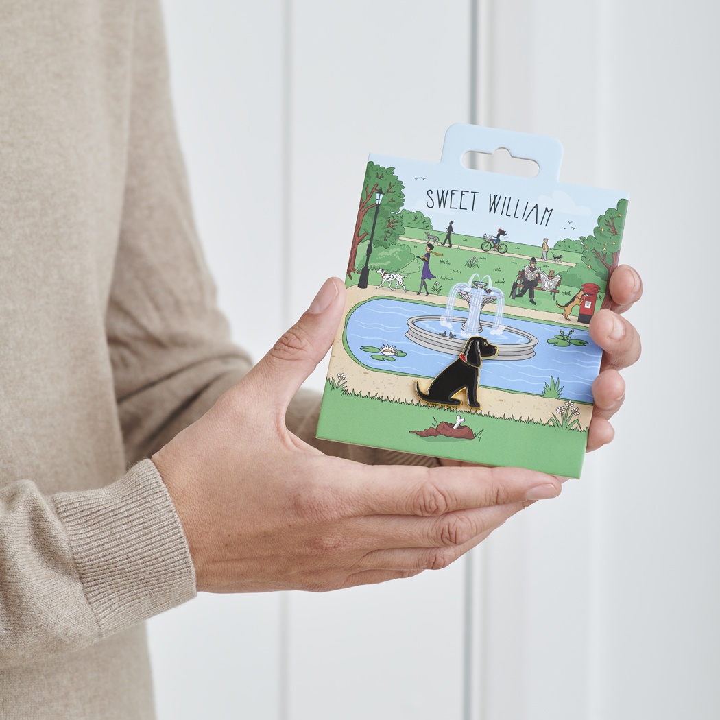 Cocker Spaniel (Black) Dog Pin