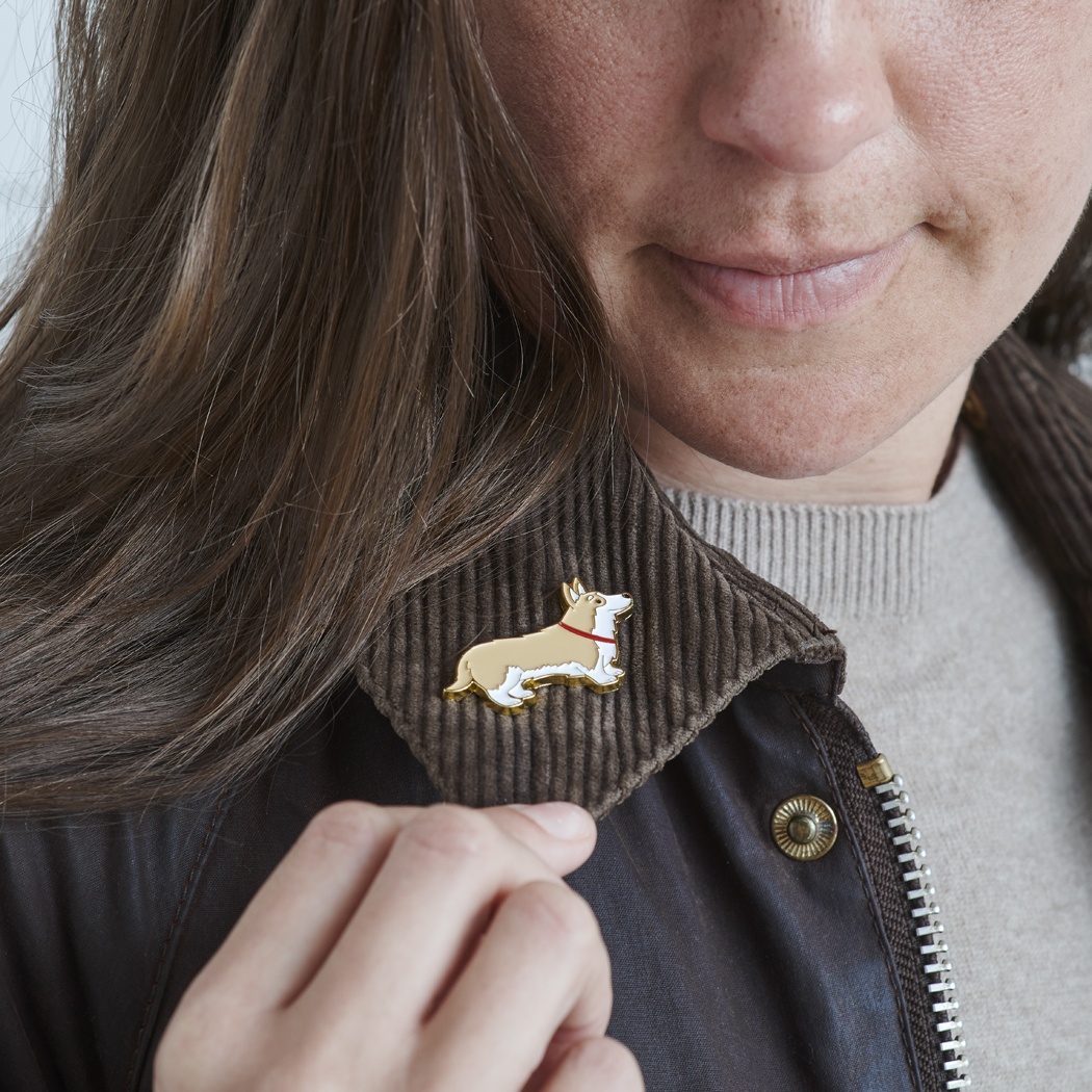Corgi Dog Pin