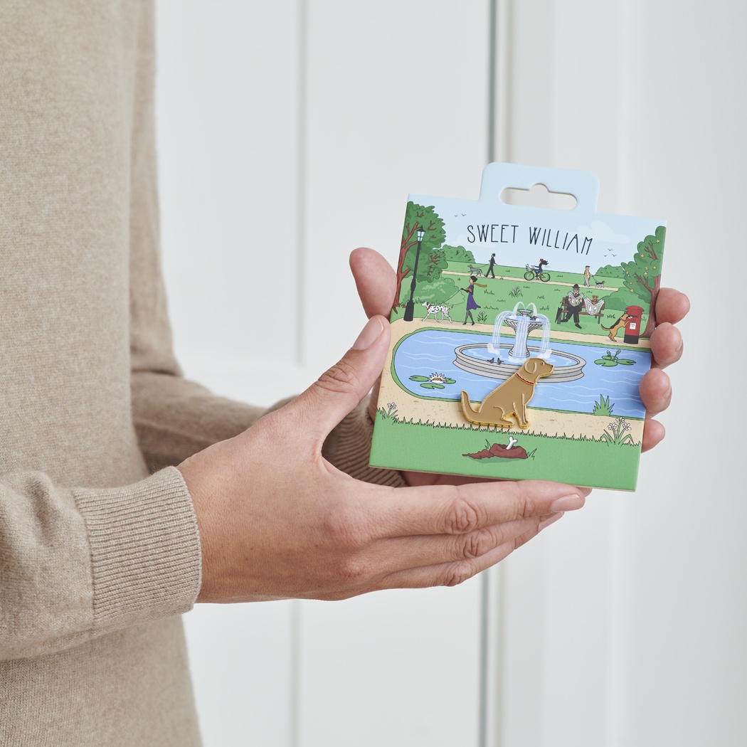 Golden Retriever Dog Pin