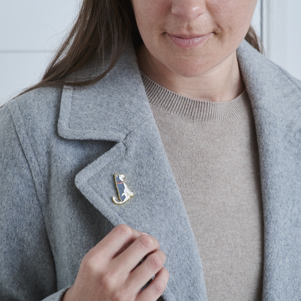 Husky / Alaskan Malamute Dog Pin Husky / Alaskan Malamute Dog Pin