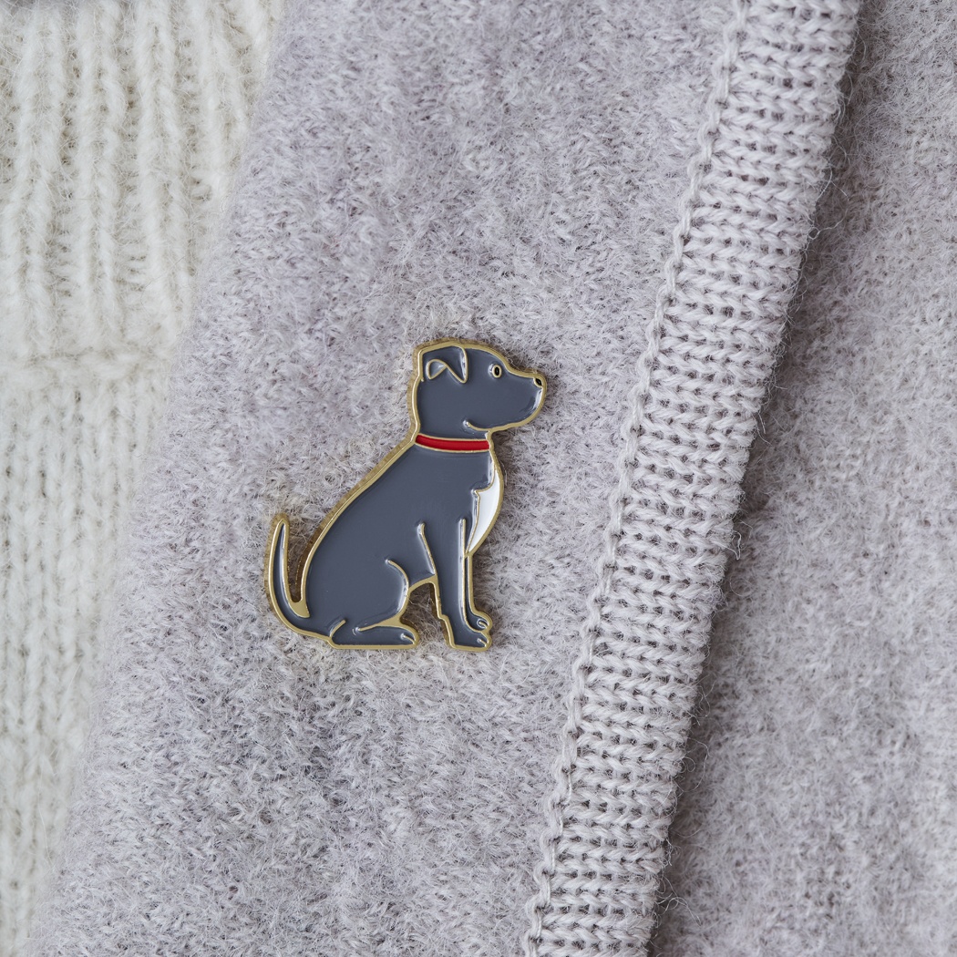 Staffie Dog Pin