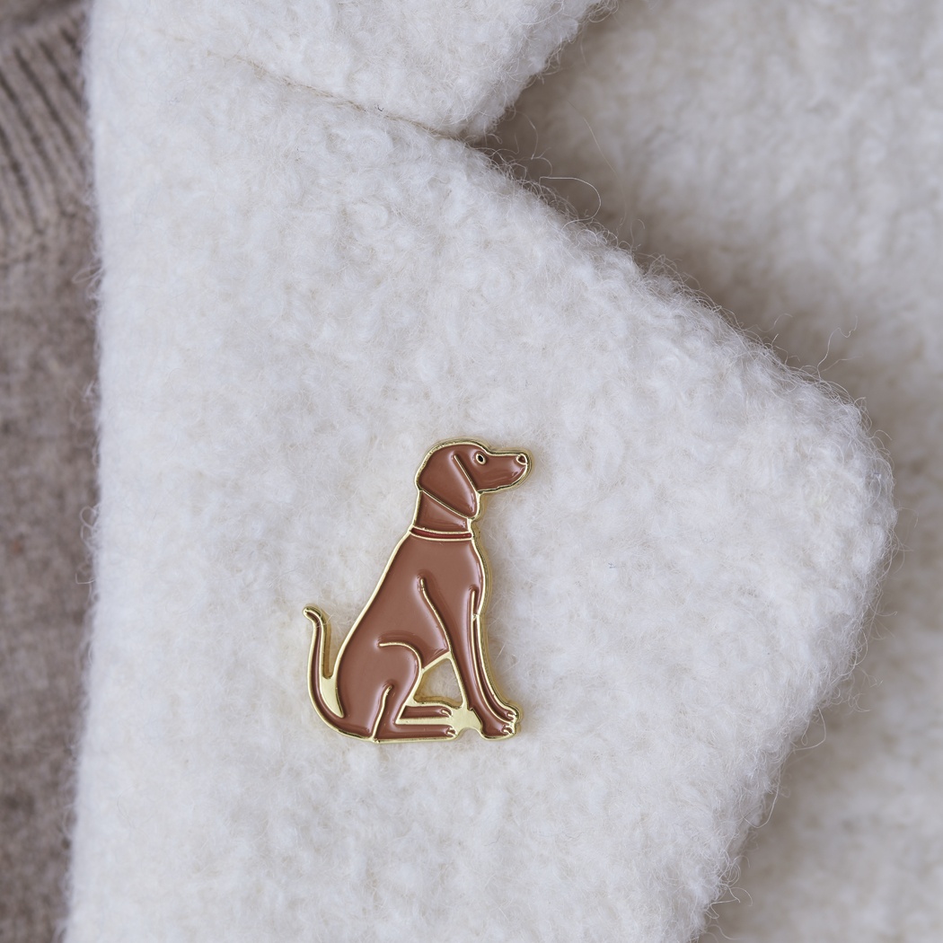 Vizsla Dog Pin