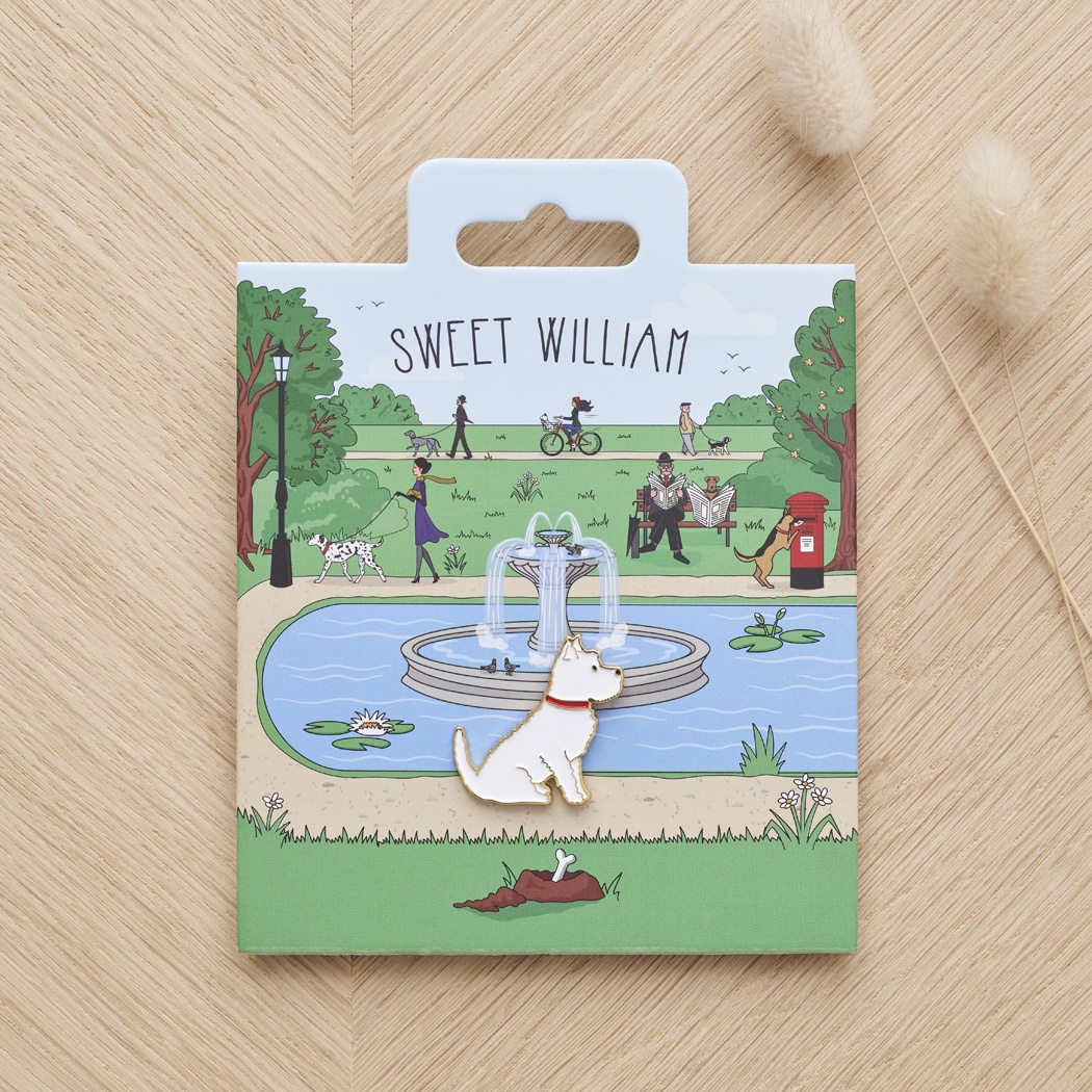 Westie Dog Pin
