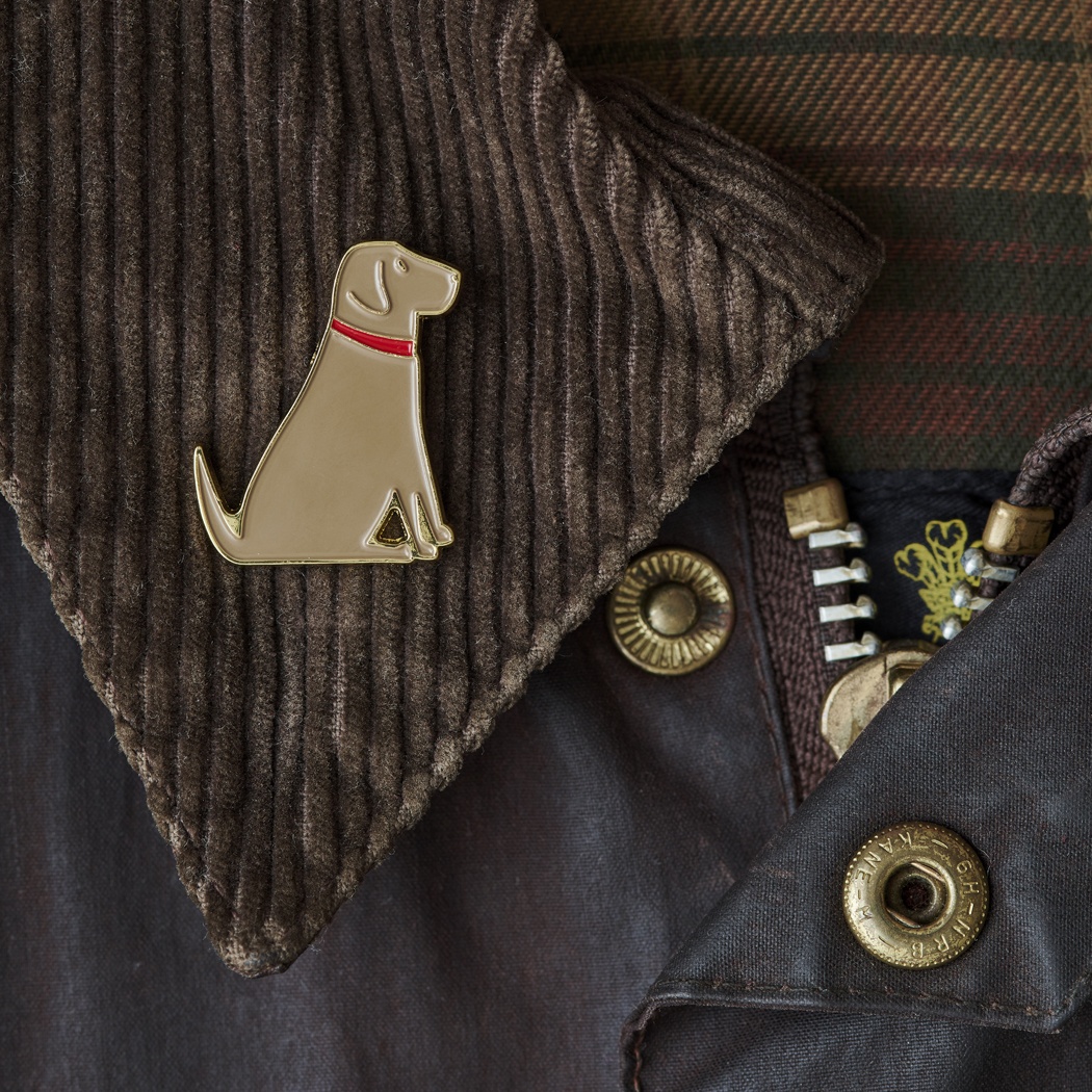 Yellow Labrador Dog Pin