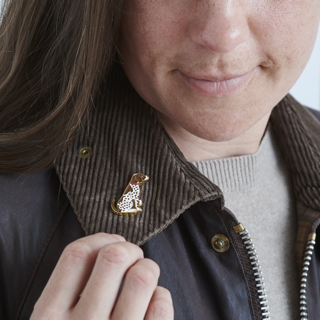 German Shorthaired Pointer Christmas Dog Pin