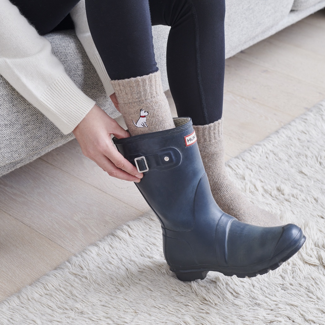 WESTIE DOG WALKING SOCKS