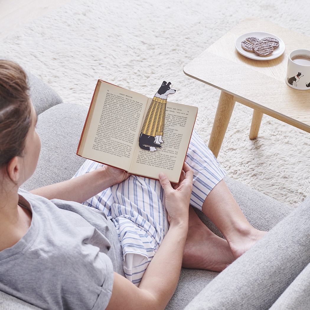 Border Collie bookmark
