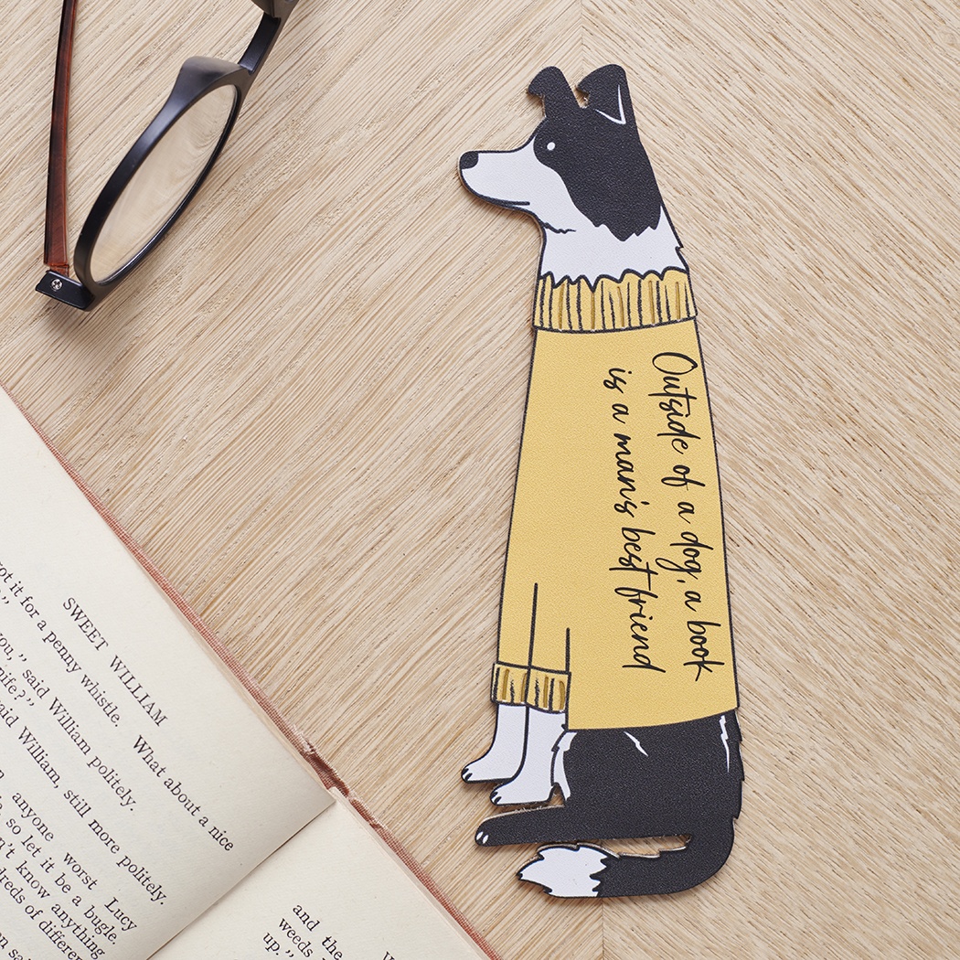Border Collie bookmark