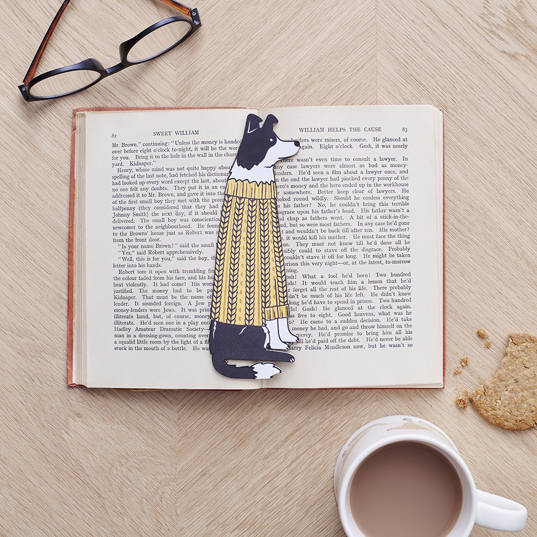 Border Collie bookmark
