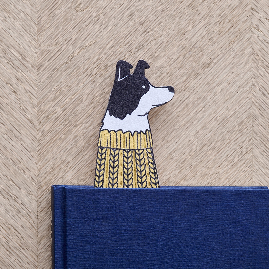 Border Collie bookmark