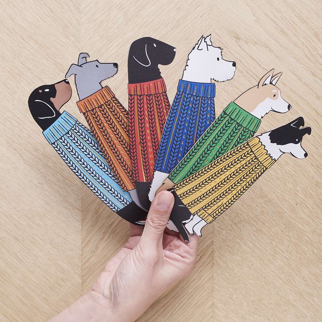 Border Collie bookmark
