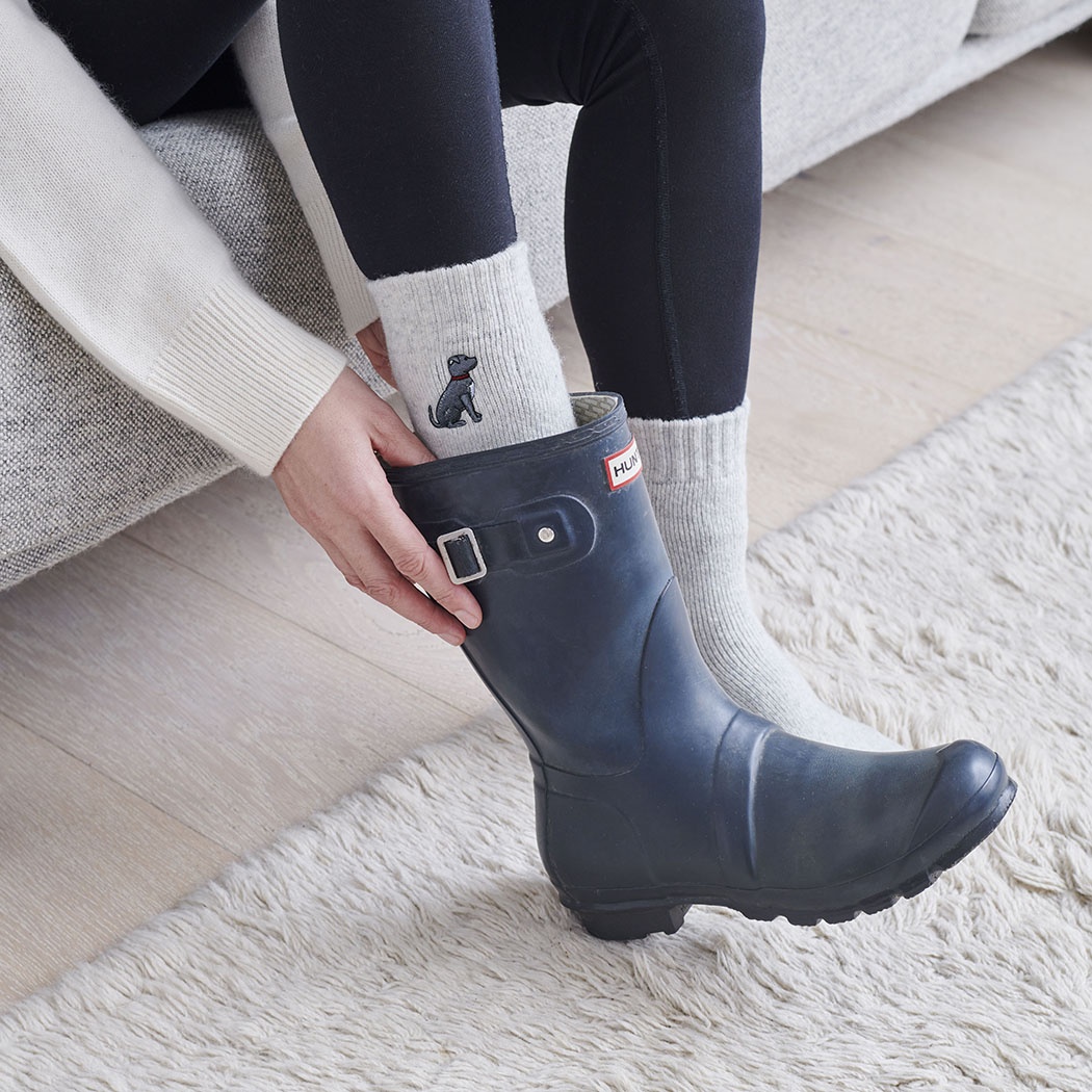 Staffie Dog Walking Socks