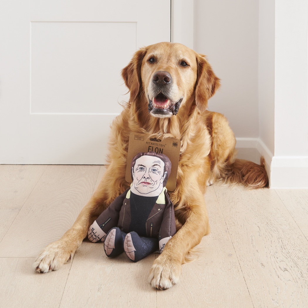Elon Musk Parody Dog Toy Elon Musk Parody Dog Toy
