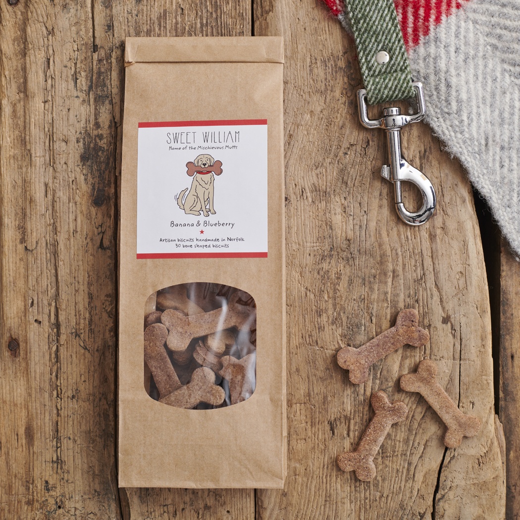 Banana & Blueberry Dog Treats