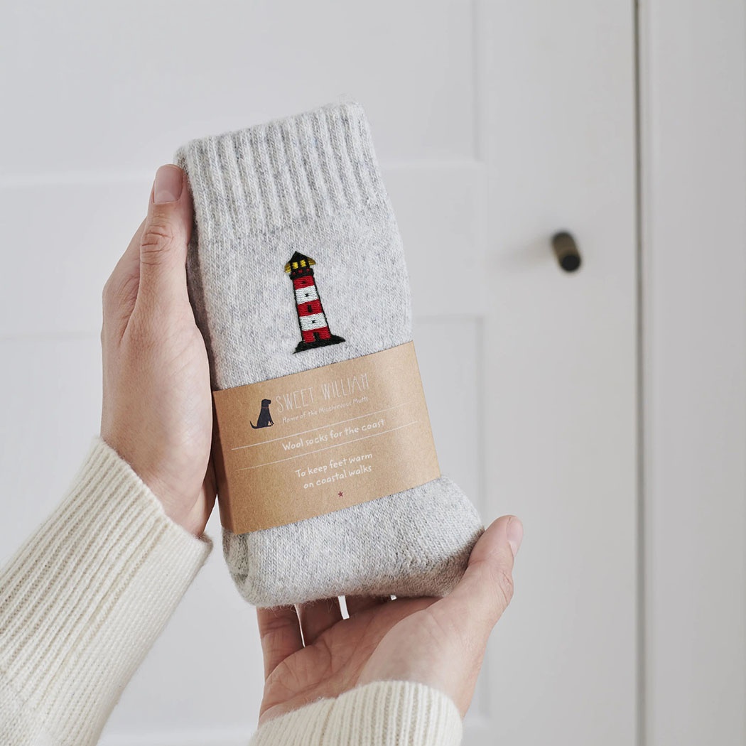 Lighthouse Wool Socks