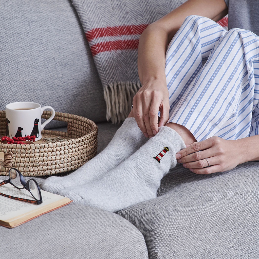 Lighthouse Wool Socks