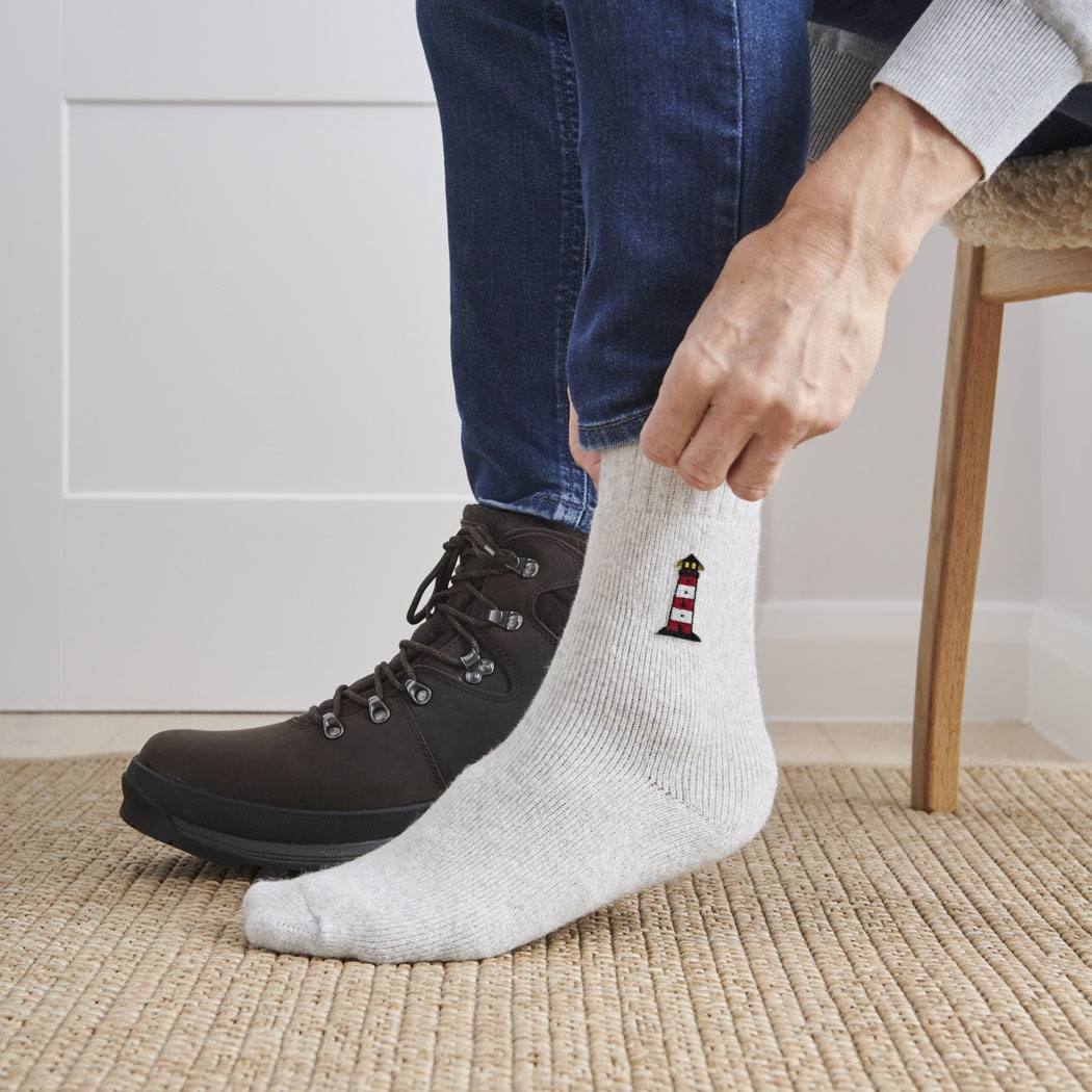 Lighthouse Wool Socks