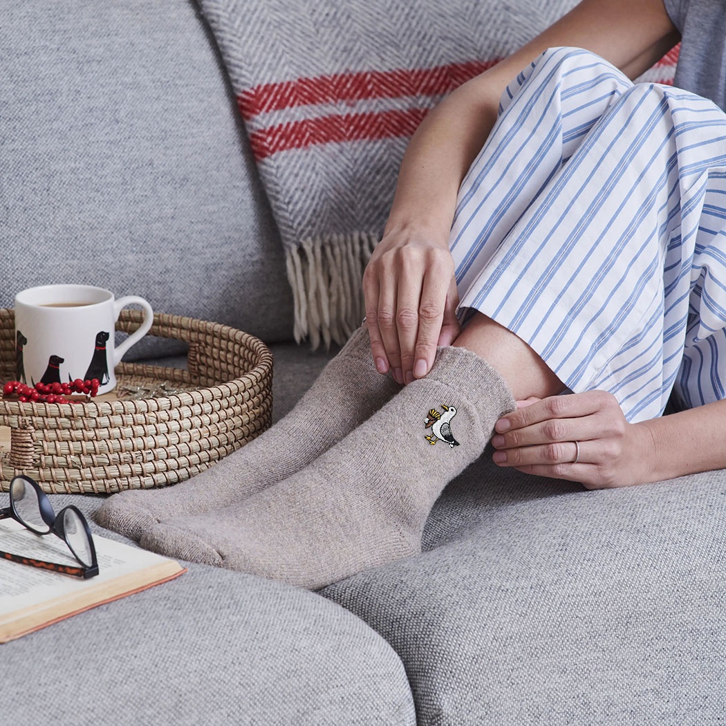 Seagull Wool Socks