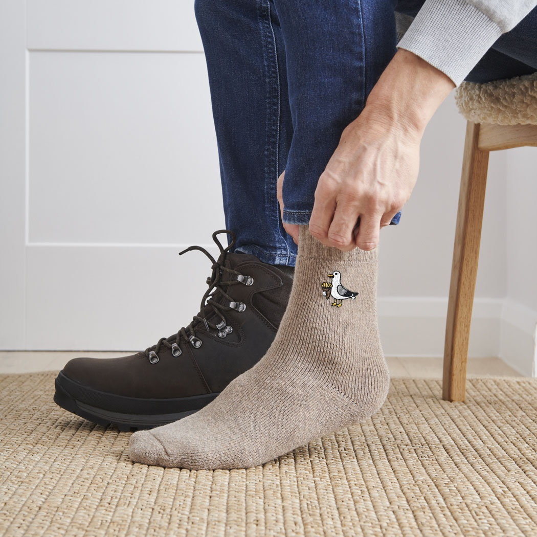 Seagull Wool Socks