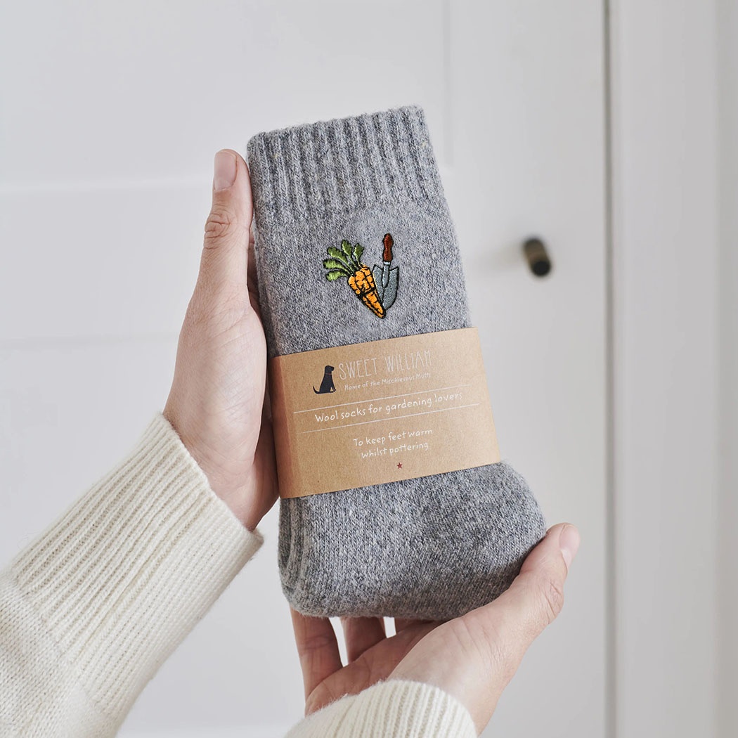Carrots & Trowel Gardening Socks
