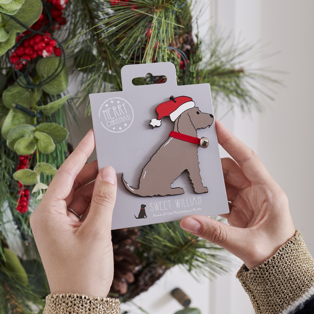 Cocker Spaniel (chocolate) Christmas Tree decoration
