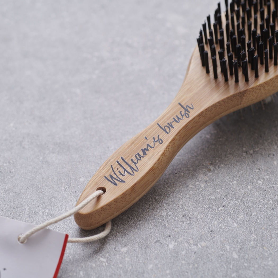 Bamboo double sided brush