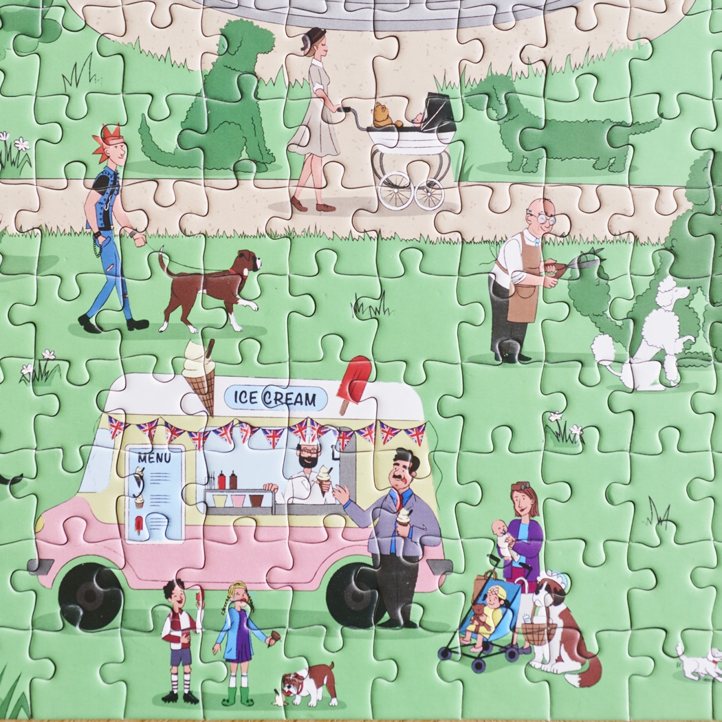 OUTLET - DOG WALKERS OF LONDON JIGSAW PUZZLE