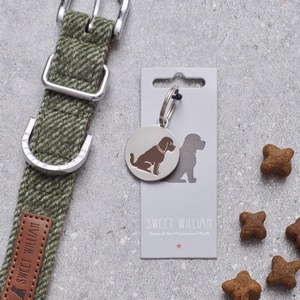 COCKAPOO / LABRADOODLE (CHOCOLATE) DOG ID NAME TAG £12.95